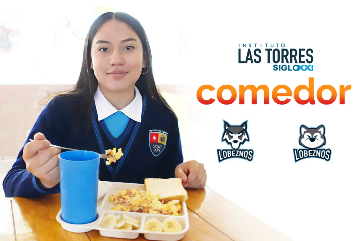 Servicio de comedor para preescolar, primaria y secundaria en escuela de Pachuca, Instituto Las Torres Siglo XXI